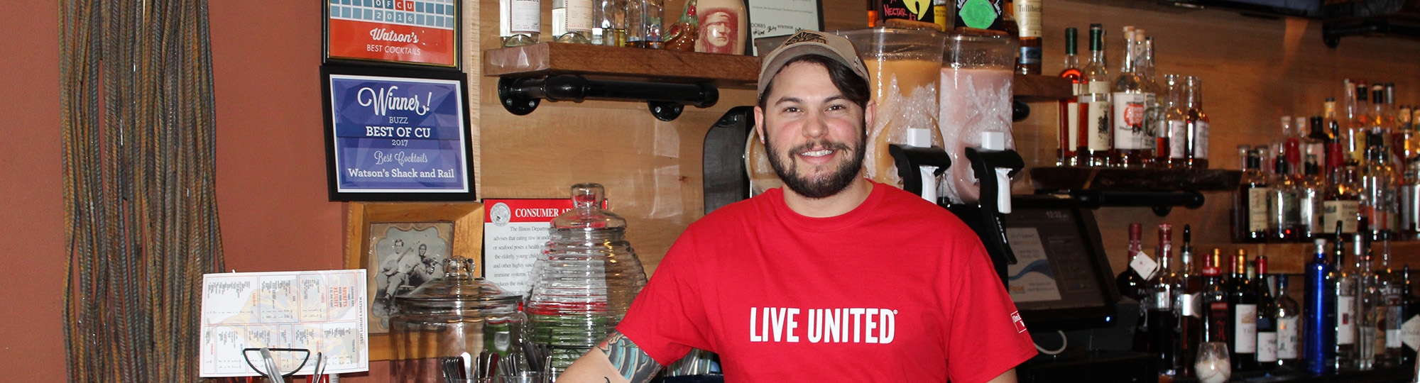 Sean Baird of Watsons restaurant during Dine United week